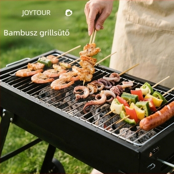 Grillnyársak természetes bambuszból, 250 darabos csomagolás, Guangdong, csomagolt