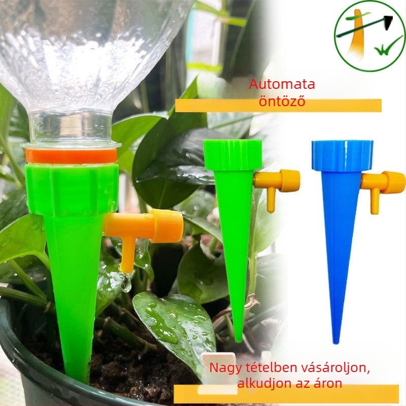 Öntözőkanna/permetező palack, csepegtető öntözéssel, műanyag, standard kapacitás, otthoni kertészkedéshez