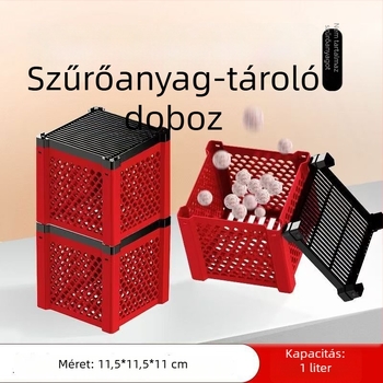 Akvarisztikus szűrőanyag-tároló doboz aktív szénnel és baktérium-kultúrával (Anyag: Egyéb; Súly: 136 g; Kategória: Akvarisztikai felszerelés)
