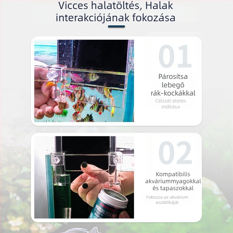Negatív nyomású akril függő akvárium tartóval — VL