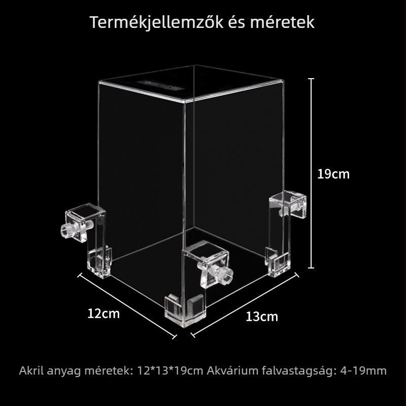 Negatív nyomású akril függő akvárium tartóval — VL