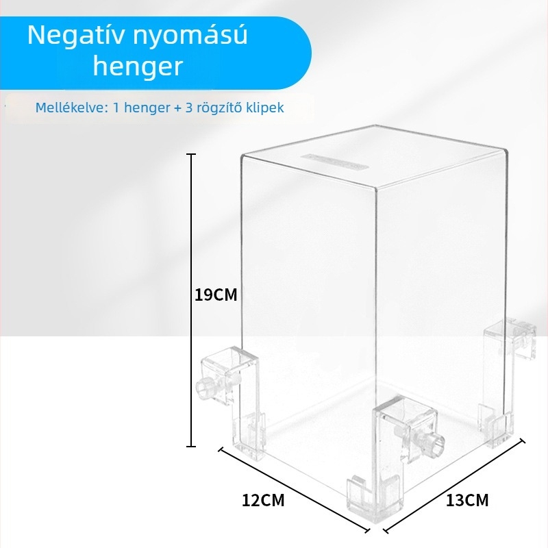 Negatív nyomású akril függő akvárium tartóval — VL
