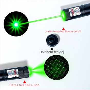 Lézeres oldalfordító toll, Modell 303, kézben tartható és hordozható, szakmai képzéshez és iskolai oktatáshoz