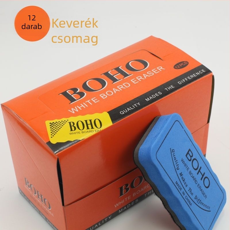 Mágneses fehértáblára törlő, otthoni oktatáshoz, flanel hátlappal, könnyen törölhető