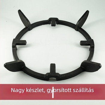 Leyi márkájú csúszásmentes kis edény tartó, öntöttvas, modell ZHUTIE, szerelés nélkül, nettó tömeg 0,4 kg