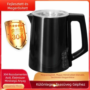 Teabár Gép – belső tartály 304 rozsdamentes acélból, egyszerszórt dizájn, nagy kapacitású melegítőedény, egyetlen edény (Márka: 1; Modell: 1; Kiegészítő típus: Szójatej/Keverés/Malom; Termék kategória: Kiegészítők)