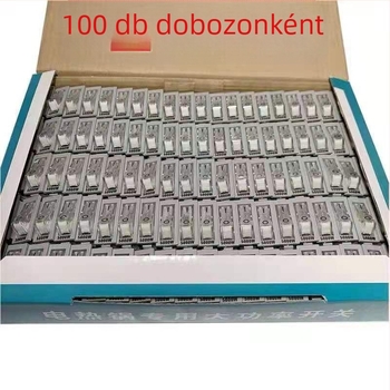 Elektromos wok/serpenyő kapcsoló gomb, multifunkcionális, hajóformájú ovális kivitel világítással, CQC tanúsítvány, névleges ≤250V, elektromos élettartam 10000 ciklus