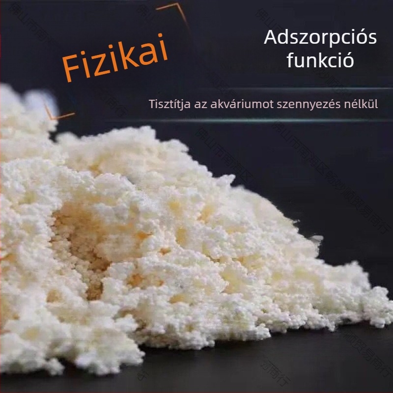 Fehérje-pamut szűrő médium akváriumhoz vízlágyító funkcióval – sárga víz eltávolítása, adszorpciós zacskó, tisztító szűrőanyag