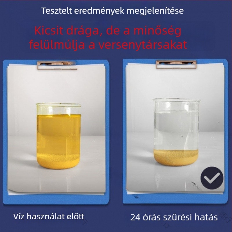 Fehérje-pamut szűrő médium akváriumhoz vízlágyító funkcióval – sárga víz eltávolítása, adszorpciós zacskó, tisztító szűrőanyag