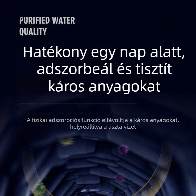 Fehérje-pamut szűrő médium akváriumhoz vízlágyító funkcióval – sárga víz eltávolítása, adszorpciós zacskó, tisztító szűrőanyag