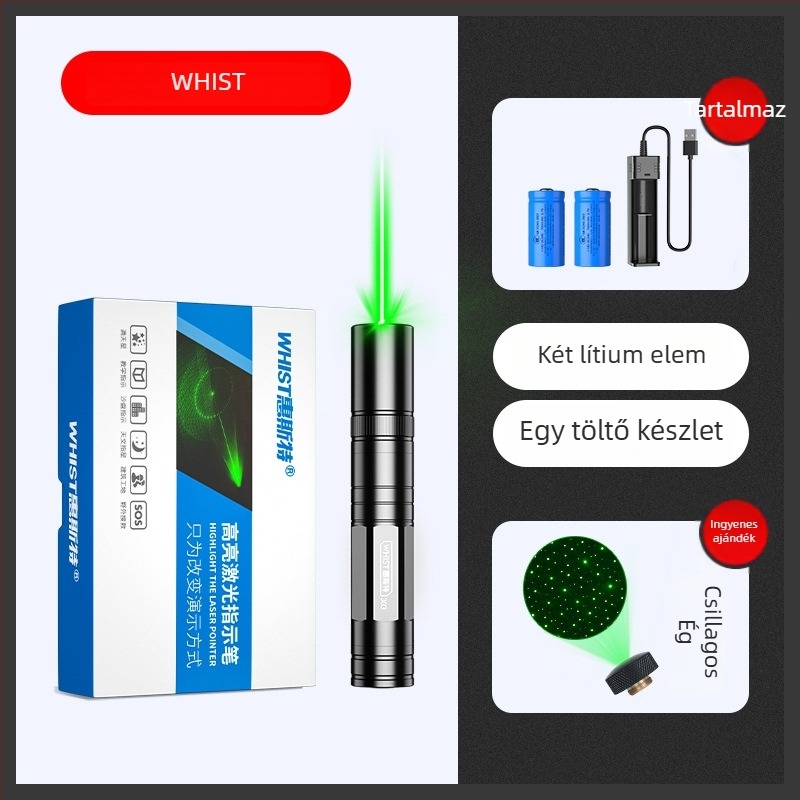 Huister lézer mutató toll, test alumínium ötvözet (Márka: Huister; Anyag: alumínium ötvözet; Típus: mutató toll; Nyomtatott logó: Igen; Feldolgozás és testreszabás: Igen)