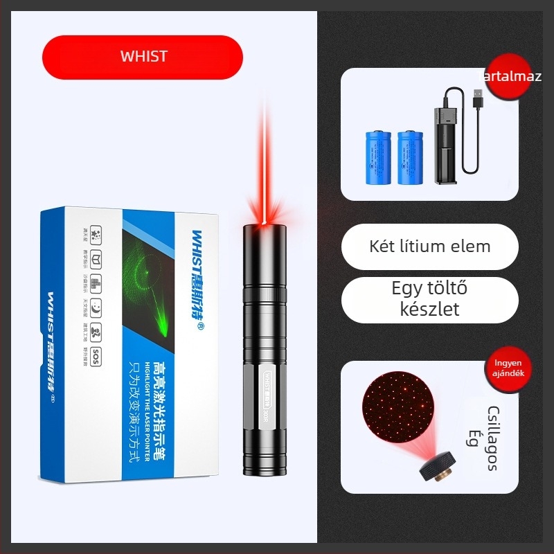 Huister lézer mutató toll, test alumínium ötvözet (Márka: Huister; Anyag: alumínium ötvözet; Típus: mutató toll; Nyomtatott logó: Igen; Feldolgozás és testreszabás: Igen)