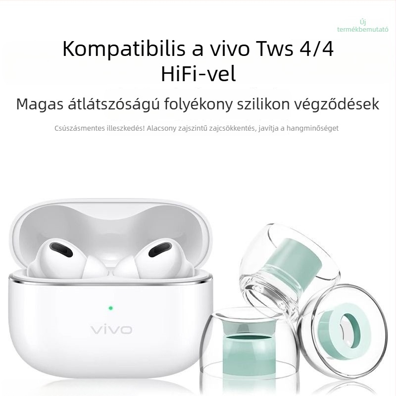 Folyékony szilikon hüvely a Huawei FreeBuds 6i-hez – csúszásmentes, zajcsökkentő fülvédő sapkák, esztétikus kényelem, 2024-es megjelenés