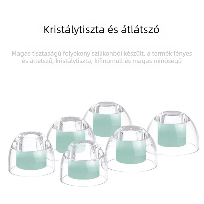 Folyékony szilikon hüvely a Huawei FreeBuds 6i-hez – csúszásmentes, zajcsökkentő fülvédő sapkák, esztétikus kényelem, 2024-es megjelenés