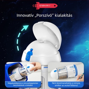 Automata elektromos ceruzahegyező | Modell M3119-1; Anyag: műanyag; Forma: geometriai; Üzemmód: elektromos
