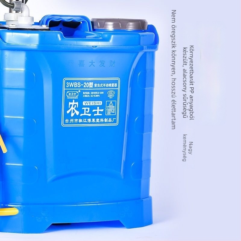 Xin Miao műanyag 3 részes permetező készlet – kézi nyomású permetező mezőgazdasági felhasználásra, vízködös permetezés