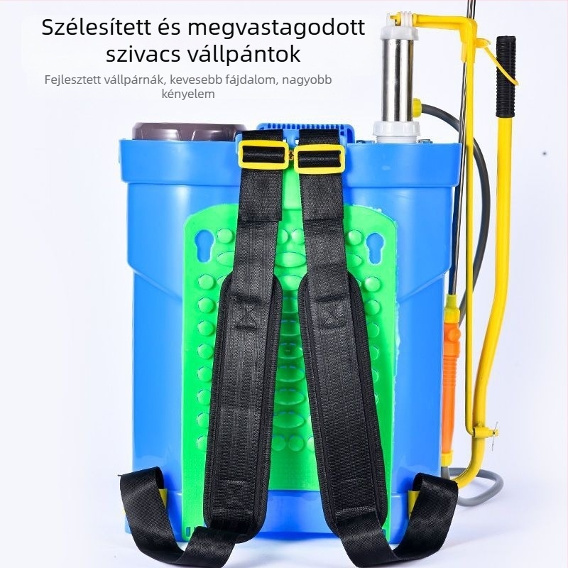 Xin Miao műanyag 3 részes permetező készlet – kézi nyomású permetező mezőgazdasági felhasználásra, vízködös permetezés