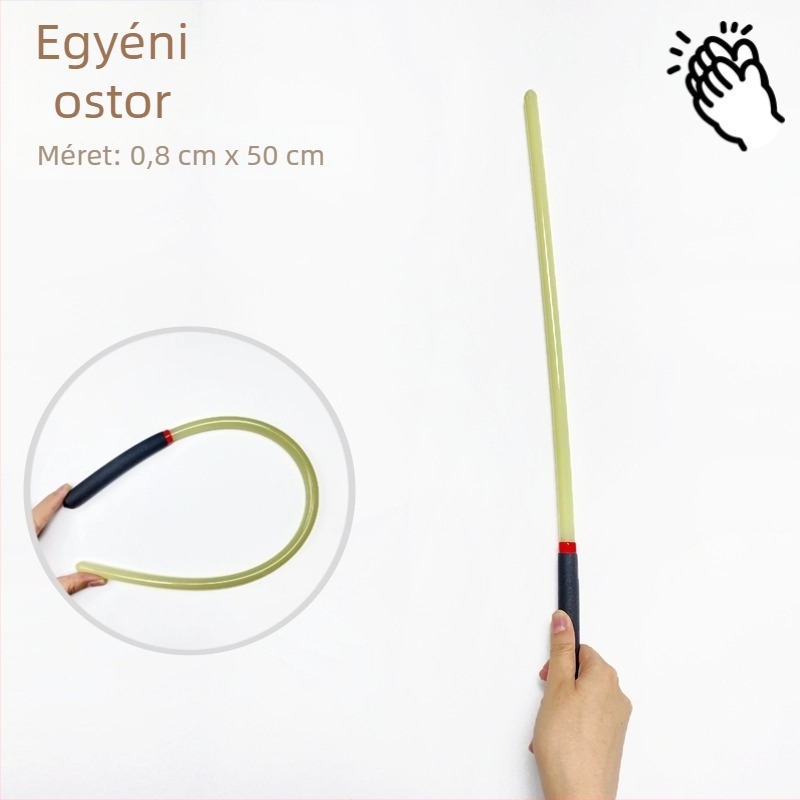 Gumi ostor büntetésre — kicsi kör alakú SP eszköz, forró olvasztott ragasztó, márka Hecao Valley Little Shell Paradise, testreszabás nélküli