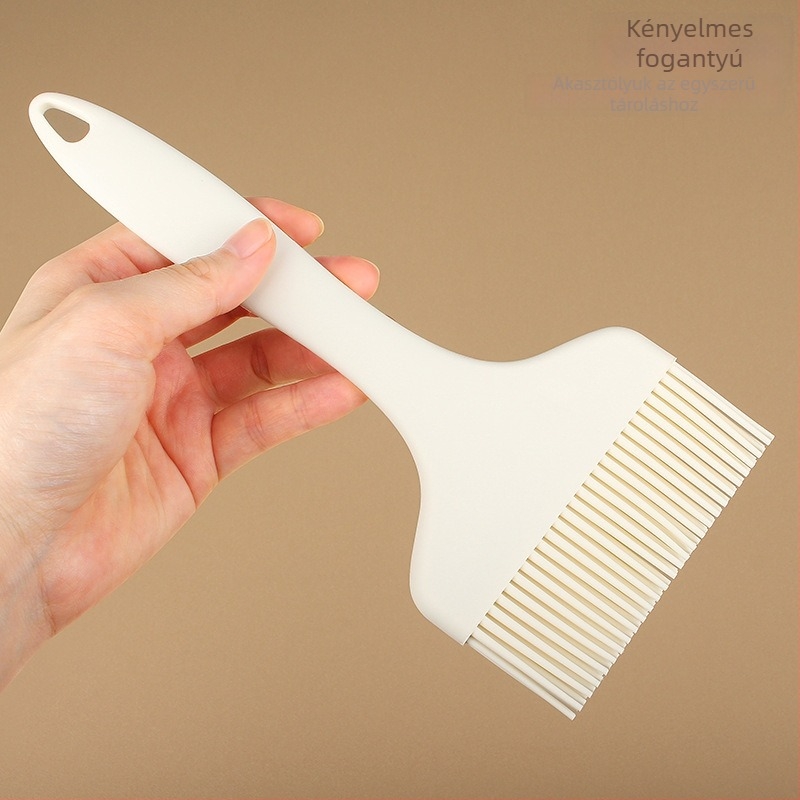 Grill szilikon ecset – széles fej, élelmiszer-biztonságú, monolitikus szilikon-kialakítás, szósz ecset