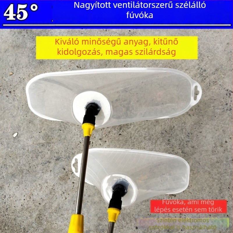 Permetező üveg – POM anyag, szélálló fúvóka, Own Brand, mezőgazdasági elektromos permetezőhöz