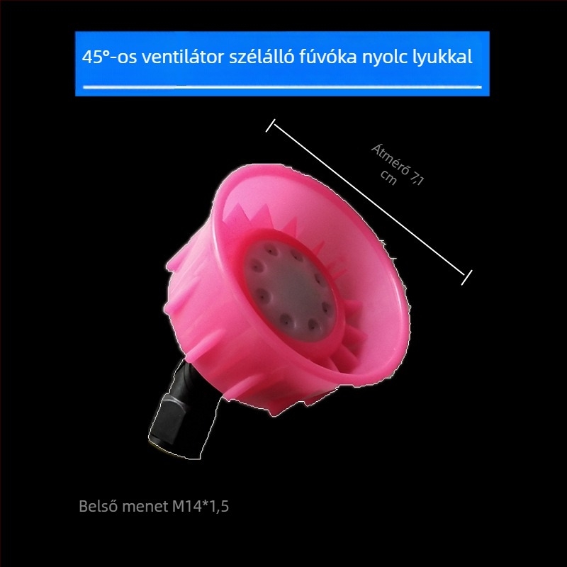 Permetező üveg – POM anyag, szélálló fúvóka, Own Brand, mezőgazdasági elektromos permetezőhöz