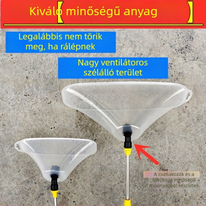 Permetező üveg – POM anyag, szélálló fúvóka, Own Brand, mezőgazdasági elektromos permetezőhöz