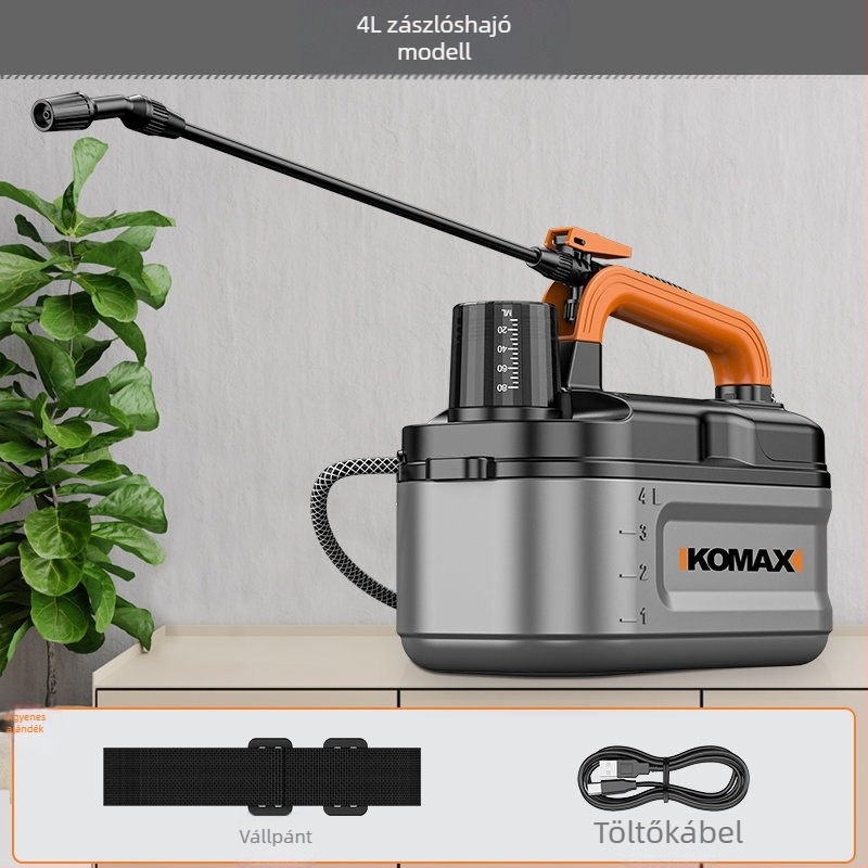 Cosmax elektromos permetező – lítium akkumulátor, növényvédelem, otthoni használat