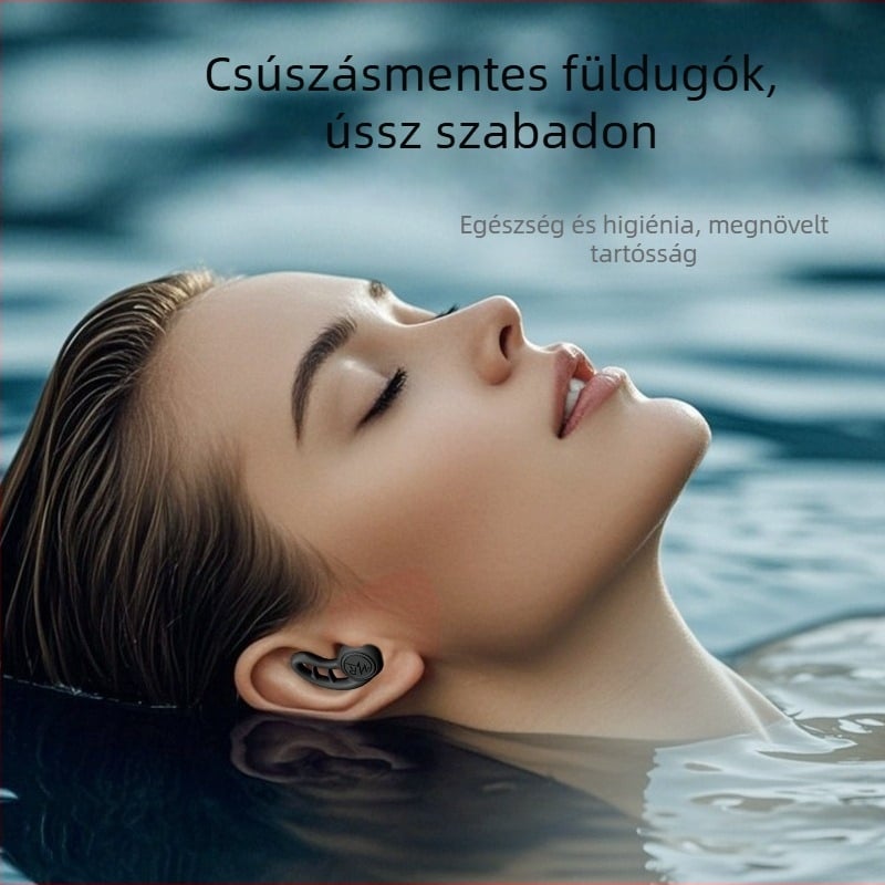 Szilikon füldugók alváshoz — zajcsökkentés és vízálló, alvásra, fürdéshez és úszáshoz