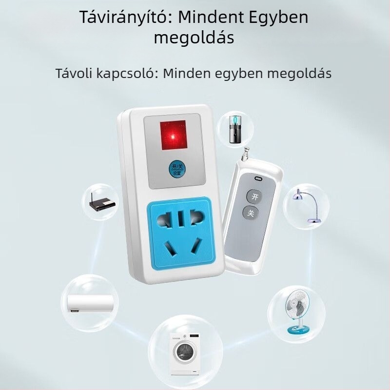 Vízpumpa távirányítós aljzat, nagy teljesítmény, 220V, réztest, CCC tanúsítvány, nemzeti szabvány.