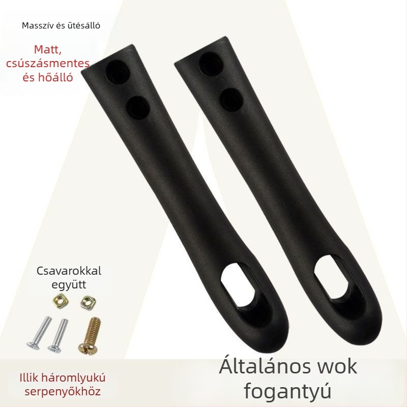 Wok fogó, égés elleni védelem, PP anyag, kompatibilis Supor indukciós tűzhelyekkel