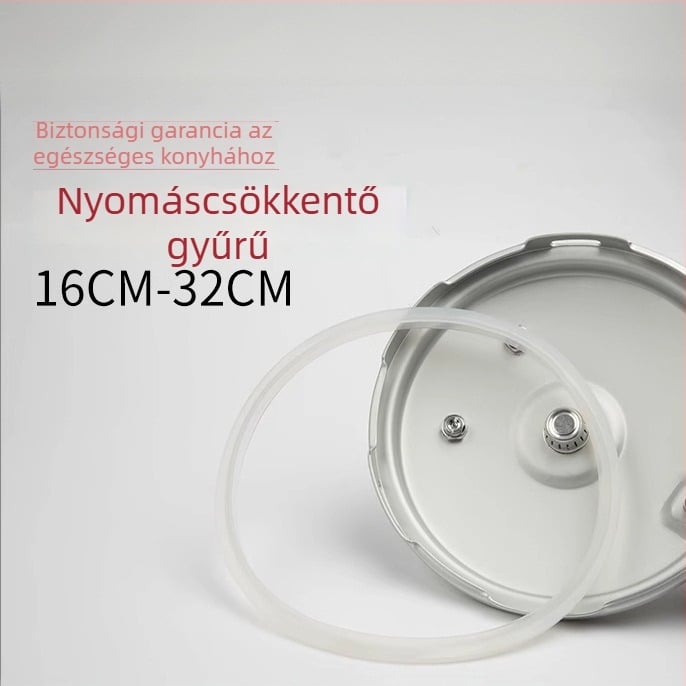Nyomásfőző edény tömítőgyűrű, gumi, univerzális kompatibilitás, modell 1
