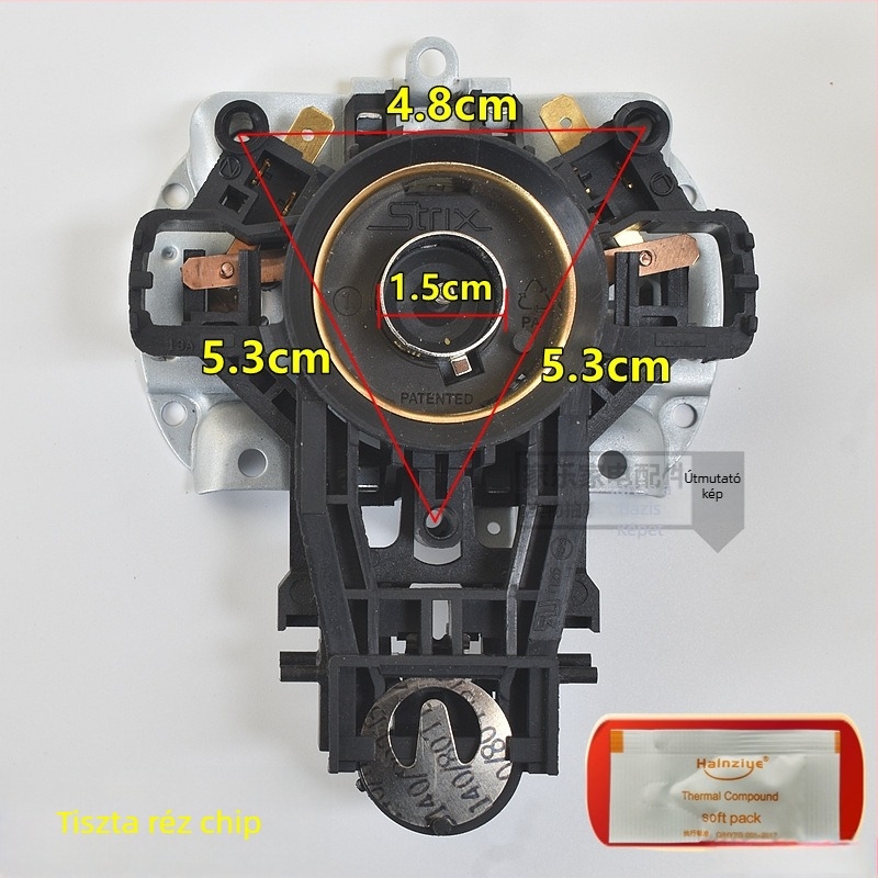 Joyoung elektromos vízforraló termosztát csatlakozója, U1867, kompatibilis a Strix alaphoz, háztartási használatra