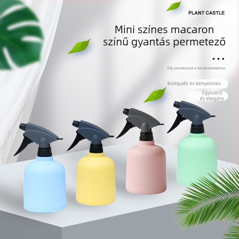 Műanyag permetező/kanna otthoni kertészkedéshez – Boli márka, alkalmas erkélyre, nappalira és cserepes növényekre, licencelt magáncímkével