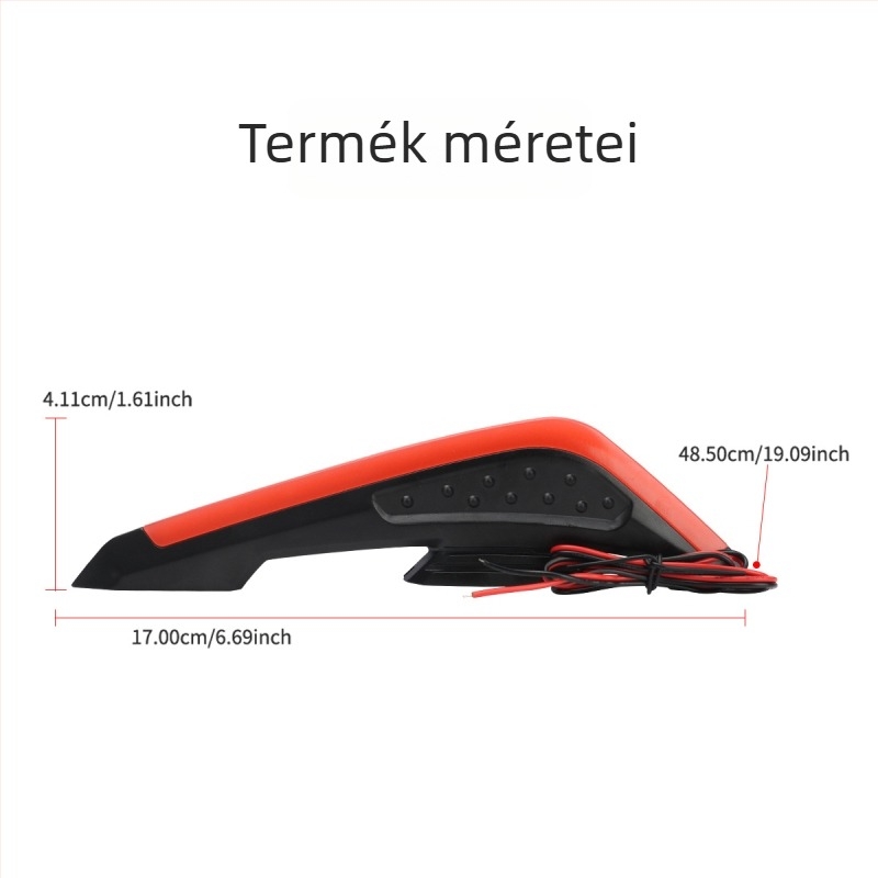 Kevanly Fixed Wing motorkerékpár LED környezeti fény, univerzális típus, 12V, dekoratív, nagy fényerő