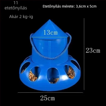 Yuequ automata madáretető – Csorgásmentes etető tojás, tyúk, kacsa, lud, fácán és galamb részére; Anyag: See details; Alkalmazható: Akvárium; Automatikus etetés: Részleges