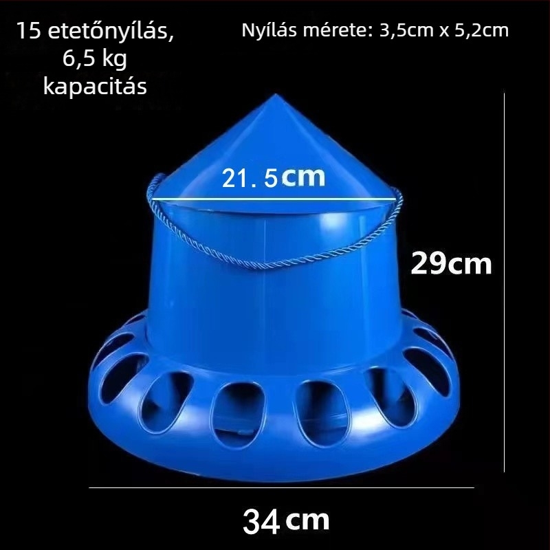 Yuequ automata madáretető – Csorgásmentes etető tojás, tyúk, kacsa, lud, fácán és galamb részére; Anyag: See details; Alkalmazható: Akvárium; Automatikus etetés: Részleges