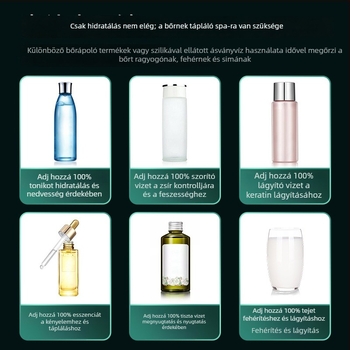 SD-04 hordozható arc hidratáló permetező készülék – hideg permet, beépített 500–800 mAh akkumulátor, köd idő ≤10 s, üzemidő akár 1 óra