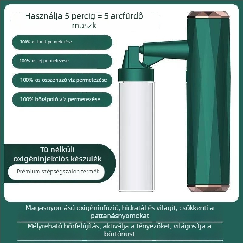 SD-04 hordozható arc hidratáló permetező készülék – hideg permet, beépített 500–800 mAh akkumulátor, köd idő ≤10 s, üzemidő akár 1 óra