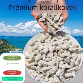 Korallkő szűrőanyag tengeri akváriumhoz – ABS anyag, teljes szűrő készlet, akváriumi berendezés