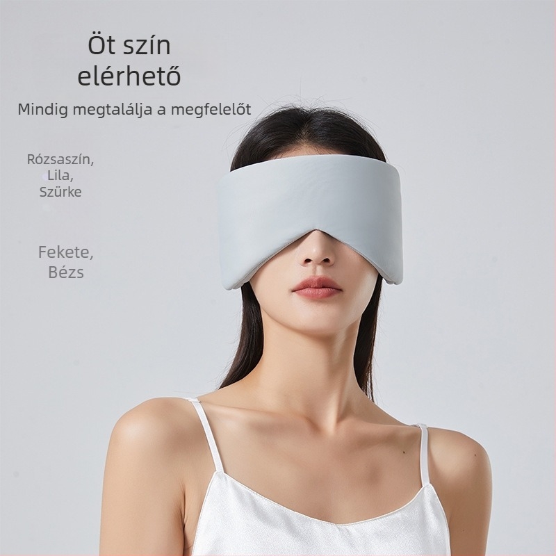 Kettős funkciójú alvó szemmaszk fülvédőkkel – Uniszex felnőtt, könnyű hangszigetelés irodai szünetre