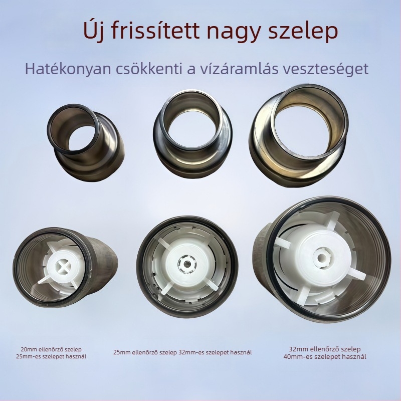 ABS akváriumi ellenőrző szelep, DIY visszafolyás elleni, alsó szűrőtartály, víz be- és kimenet
