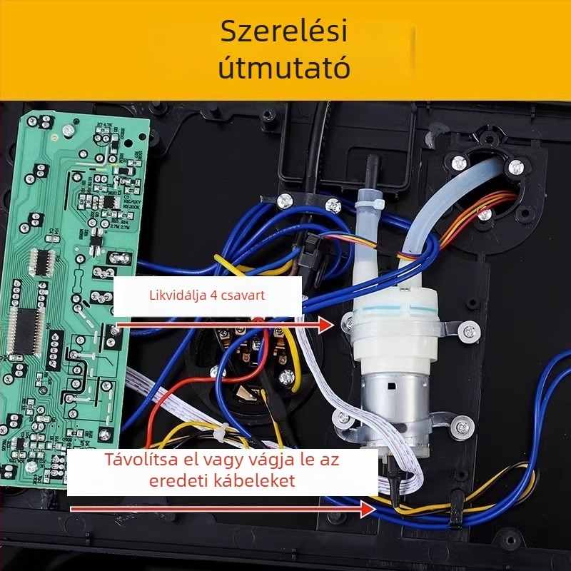 The First Force teabár gép vízpumpája – vízellátó kiegészítő