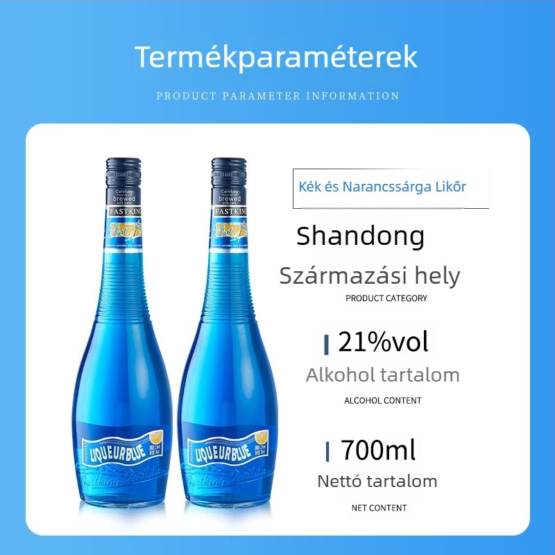 Rizslikőr koktélokhoz — 21% alkoholtartalom, palackos kiszerelés, Márka: Fastking / Sabaohuang, Vonalkód: 6973399171481