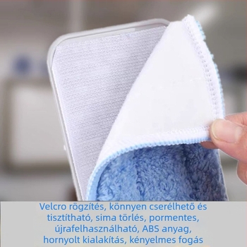 Flanelből készült táblaradír, mosható és eltávolítható; tisztító a fehér tábla markeréhez