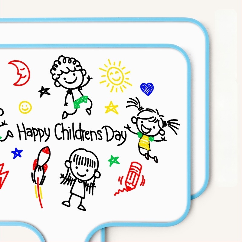 Reverse kézben tartható, kétoldalas, törölhető fehér tábla műanyag kerettel és panellel, modell FZ-3986, Reverse márka.