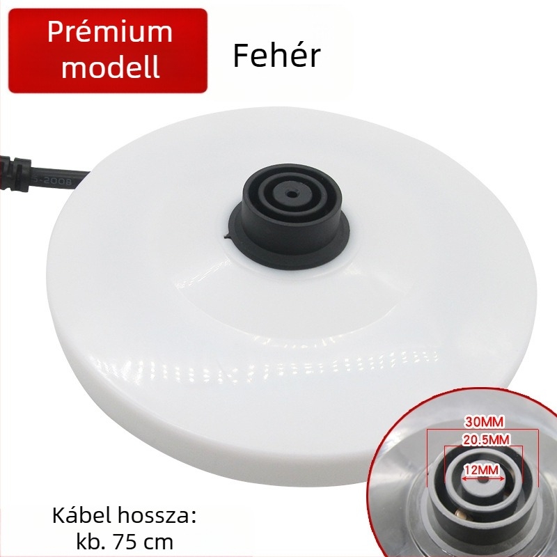 DP elektromos vízforraló alap – 16A magas teljesítmény, vastagodott alaplemez vezetékekkel, kiegészítő vízforraló, ellenáll a magas hőmérsékletnek