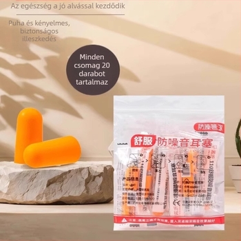 Ipari szintű szilikon fülvédő dugók zajcsökkentéssel 29 dB-ig, anyag: TPR szilikon, mosható, csatlakozókábellel