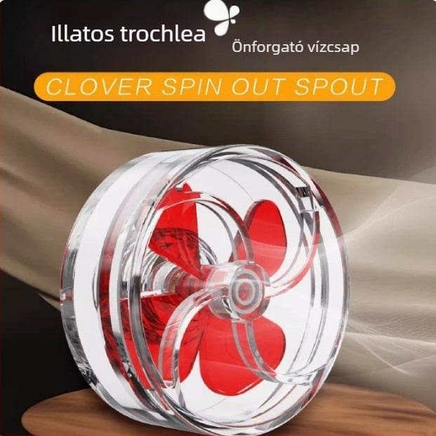 Akváriumi kiáramlás módosító készlet forgófejű fúvóka és vízcső csatlakozással, PVC, 500 g