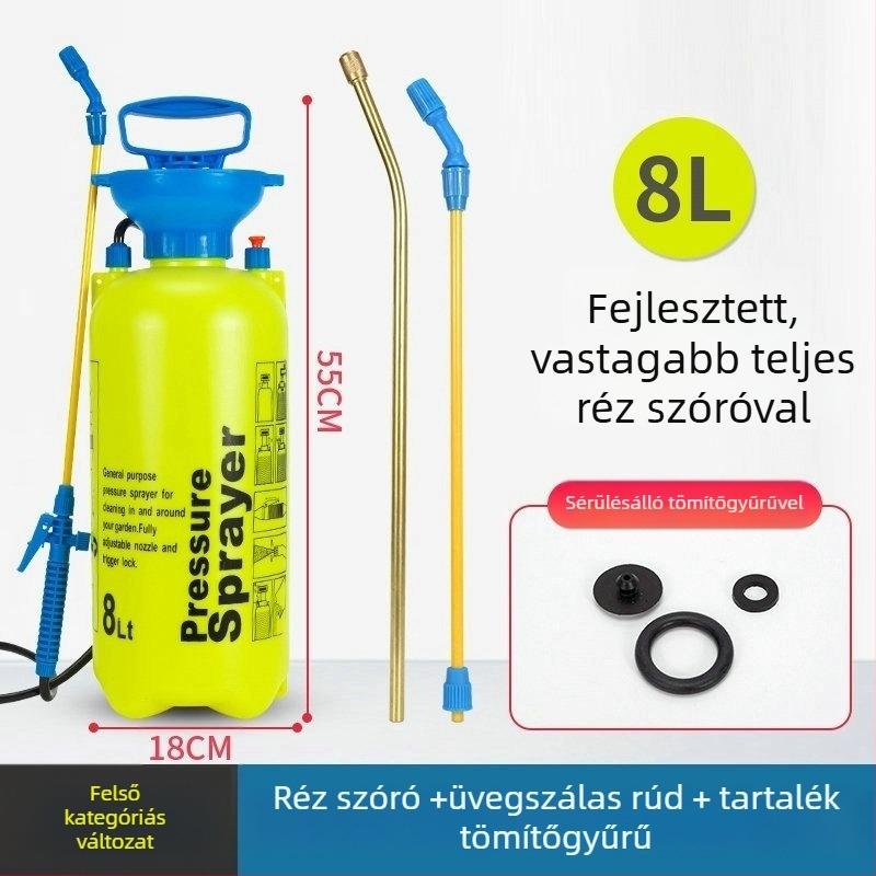 Geve műanyag légnyomásos permetező otthoni kerthez