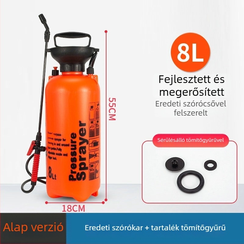 Geve műanyag légnyomásos permetező otthoni kerthez